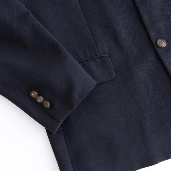 Moores  Alfred Sung 3 Button Black Blazer - Size 42R - Picture 13 of 16